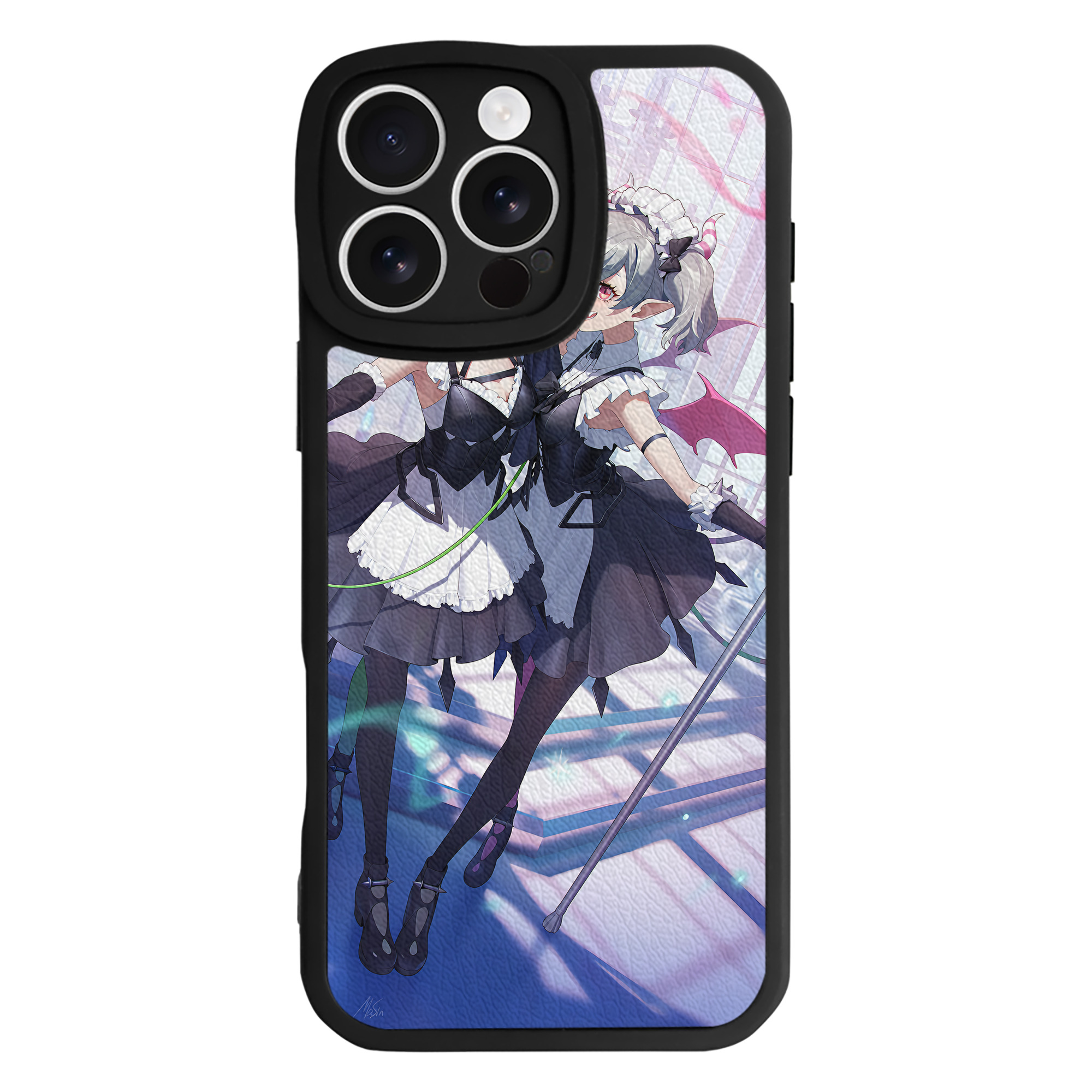 （画像用） 遊☆戯☆王 Yu-Gi-Oh! 【iPhone 16シリーズ対応】シリコンスマホケース（レザー調） 材質：シリコン
